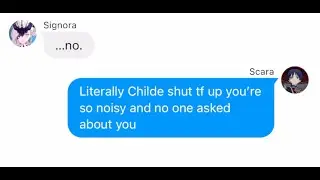 If Genshin Impact characters had group chats || Genshin Impact Texts