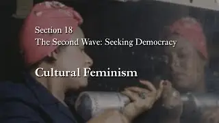 MOOC WHAW1.2x | 18.4.1 Cultural Feminism | The Second Wave in Action