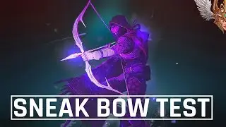 Destiny 2 Season 11 | So i tested the Sneak bow perk after the change