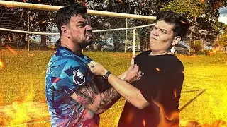 RESOLVENDO A TRETA COM MEU IRMÃO ⚽