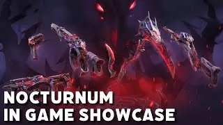 New Skin「NOCTURNUM」In Game Showcase without other variants【 VALORANT 】