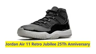 Jordan Air 11 Retro Jubilee 25Th Anniversary Mens Shoes Preview