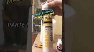 Silicona ACRÍLICA. Masilla para SELLAR