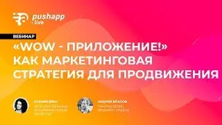 Вебинар «WOW!-приложение» как маркетинговая стратегия для продвижения»