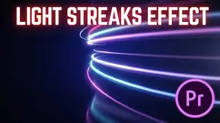 How to do Trippy Light Streaks Effect Premiere Pro 2023 | Premiere Pro Tutorials
