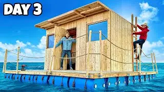 Stranded 100 Hours on a Homemade Raft - Day 3