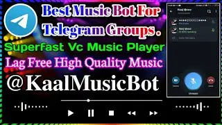 How to Play Music On Telegram Voice Chat || Best Music Bot For Telegram || No Lag Superfast MusicBot