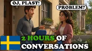 Learn Swedish Fast: 50 A1–A2 Dialogues | 2 Hours of Listening Practice