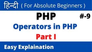 Operators in PHP || HINDI
