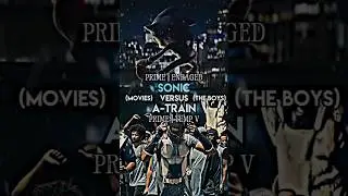 Sonic vs A-Train #edit #shorts #viralvideo #views #like #subscribe #idk #theboys #sonic #trending