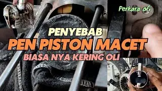 Pen Piston Macet Akibat Kering Oli #honda #scoopy