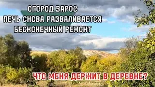 Учусь одна жить в деревне. Полгода — полёт нормальный 🔥😂