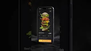Food App UI Design 🍔