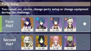 [Genshin Impact] 3.5 Spiral Abyss Floor 12-Raiden and Nahida Carry