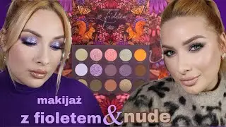 TEST GlamShop z fioletem- cudowne błyski, nowe formuły i ta paleta..