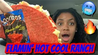 Taco Bell *NEW* Flamin’ Hot COOL RANCH 🥶🔥 | Samiie