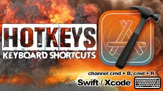 TOP 10 Xcode keyboard shortcuts/hotkeys: ГОРЯЧИЕ КЛАВИШИ