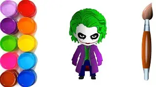 How to Draw Joker 🃏 Mortal Kombat | Mortal Kombat 11 The Joker