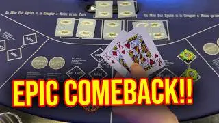 THE BONUS HANDS GAVE ME AN EPIC COMEBACK WIN!! ULTIMATE TEXAS HOLD'EM POKER!! 
