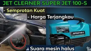UNBOXING MESIN Super jet 100-S - Mesin Cuci Mobil Motor