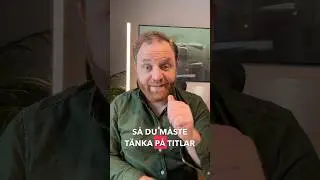 HEMLIGHETEN Bakom titlar och thumbnails!