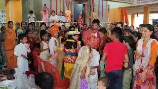 श्रीमद् भागवत कथा आरती तबला साथ प्रदीप महाराज अबदल गायन साथ दत्ता महाराज मोरे सिंथ संतोष महाराज मगर