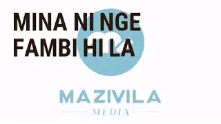 DJ Lenzo - Mina Ni Fambile