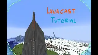 lava casting tutorial MINECRAFT how to build this castle