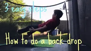 How to do a back drop