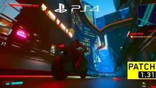 CYBERPUNK 2077 NEW UPDATE 1.31 PATCH - PS4 Slim Gameplay Test & Performance Part 35