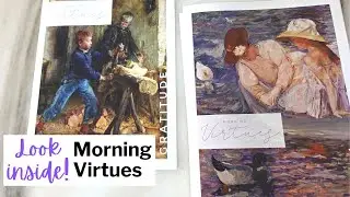 Morning Virtues from Gentle + Classical Press | Flip Through These Morning Menus + Guides!