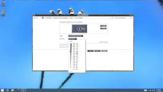 How to change the screen resolution in Windows 8