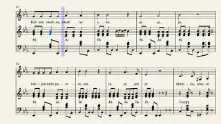 Zlatovláska - Vy moje rybky zlaté (noty pro akordeon)