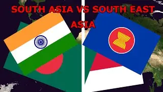 South Asia vs South East Asia.