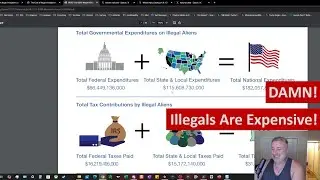 How expensive is US Illegal Immigration? -- NOS