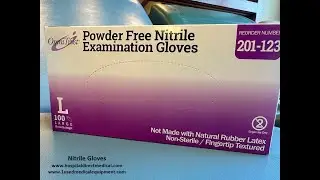 Powder Free Nitrile Gloves for Sale #nitrilegloves #ppe
