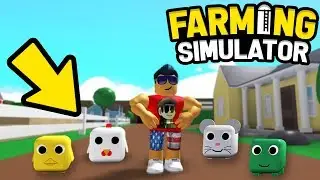*New* PETS in Farming Simulator!! (Roblox)