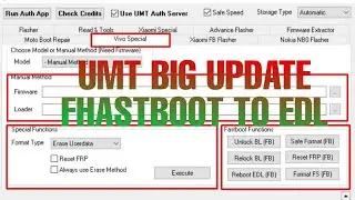 Ultimate Multi Tool - QcFire Umt Big Update 2022 Fhastboot to edl