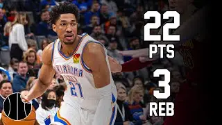 Aaron Wiggins Highlights | Spurs vs. Thunder | 24th Jan 2024