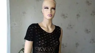Рукав для платья крючком 