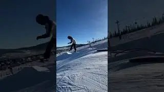 Для разнообразия #шерегеш #air #snowboarding #snowpark #tricks #shortsclip #keşfet