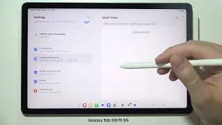 Samsung Galaxy Tab S10 FE/FE+ How to Screen Cast (Mirror Screen)
