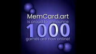 📯Proud to announce there are now 1,000 games on the site! 🎉