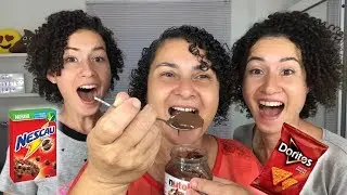 NOSSA MÃE PROVOU NUTELLA PELA PRIMEIRA VEZ!!!