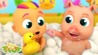 Давай примем ванну, Банная песня и мультфильм видео для детей с Zoobees