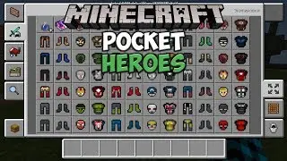 Мод на СуперГероев для Minecraft 1.14