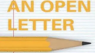 An Open Letter