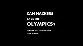 STANDY, CAN HACKERS SAVE THE OLYMPICS?
