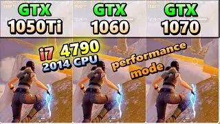 GTX 1050Ti 1060 1070×CORE i7 4790/fortnite chapter5  Season2/performance/SOLO/FPS/フォートナイト/2024