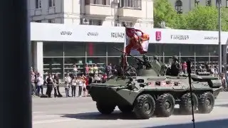 9 мая 2016 военная техника ул. Красная Пресня